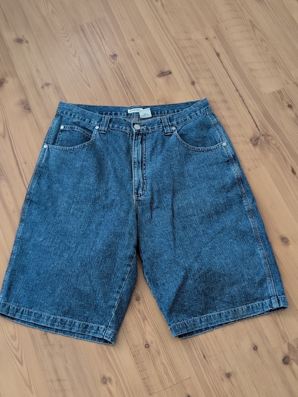 St. John's Bay Women's Blue Denim Jean Shorts